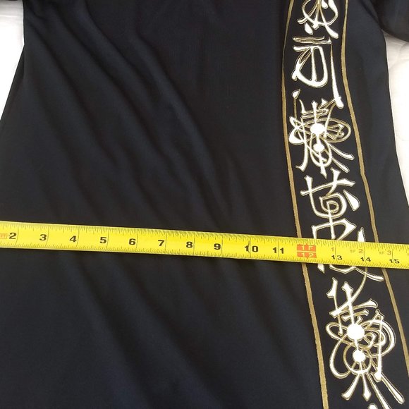 Vintage 80s Asian Alfred Shaheen  evening dress  NWOT 🎈HOST PICK x2🎈 - Picture 9 of 14